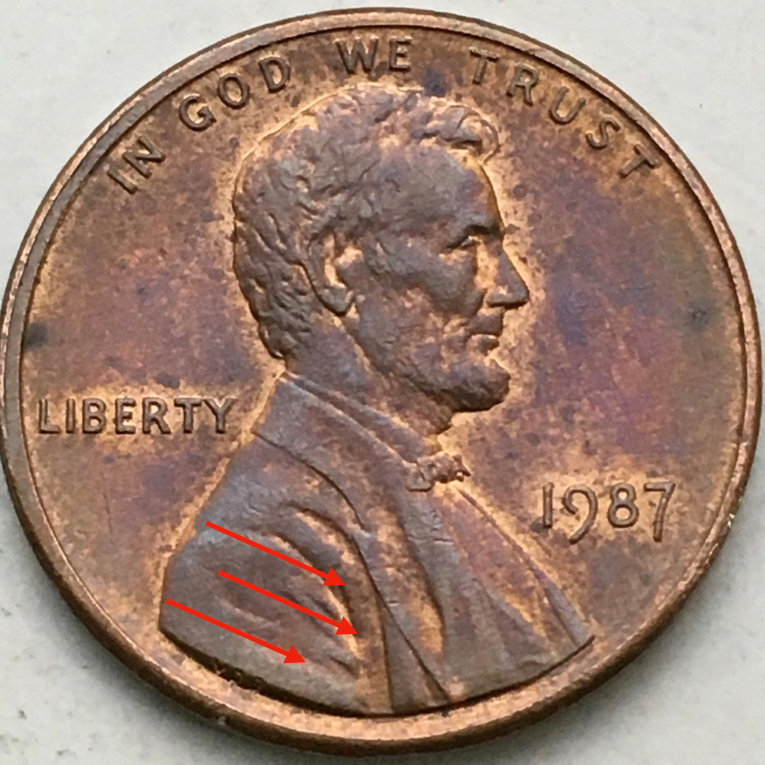 1987-Lincoln-Cent,-Buttons?-Or-More-Random-