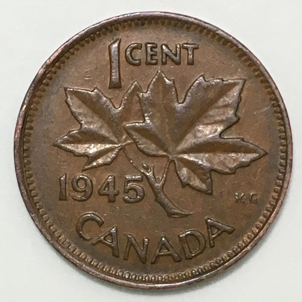 1945-1-Cent---Dot-On-Reverse