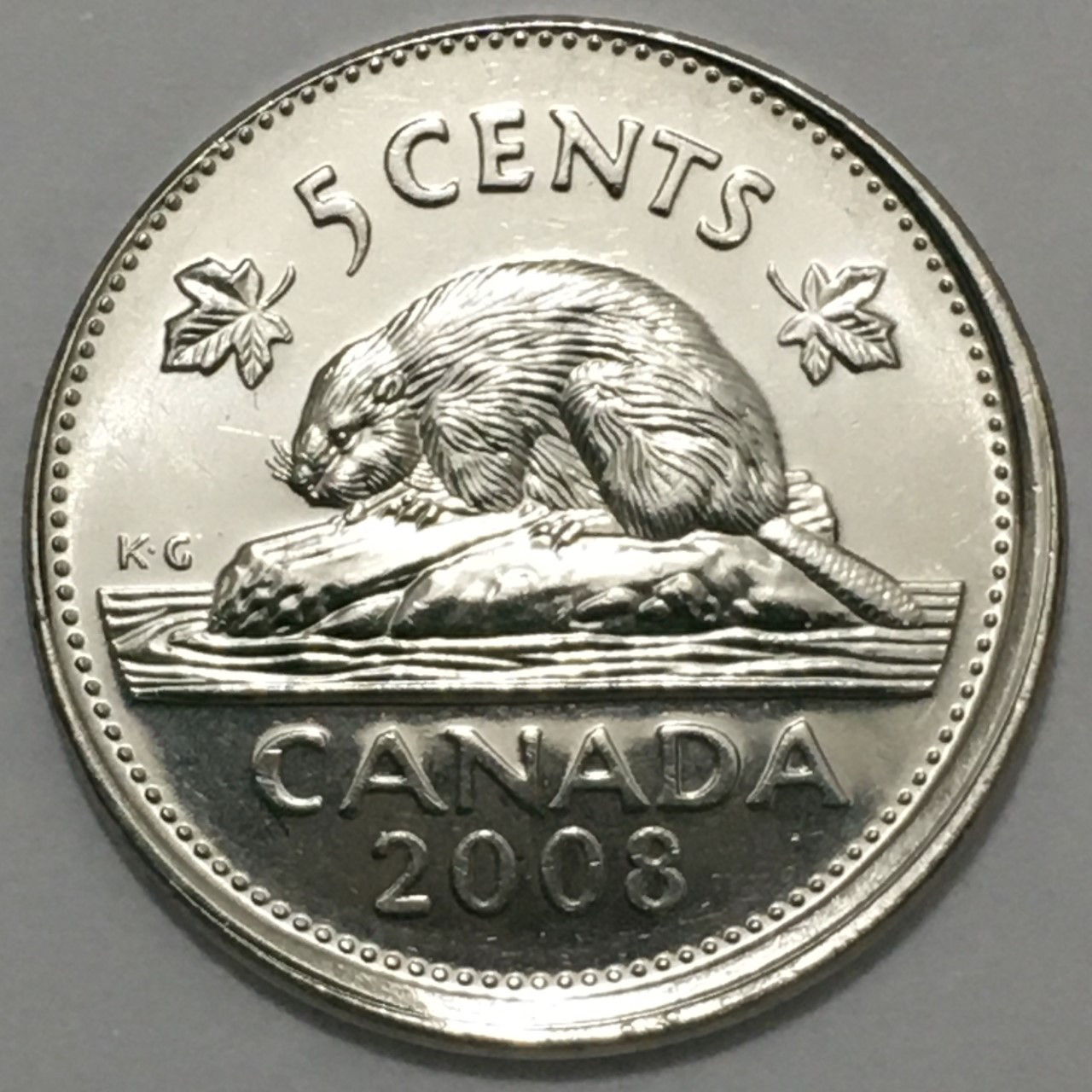 2008-5-Cent-Nickel-With-Misaligned-Die