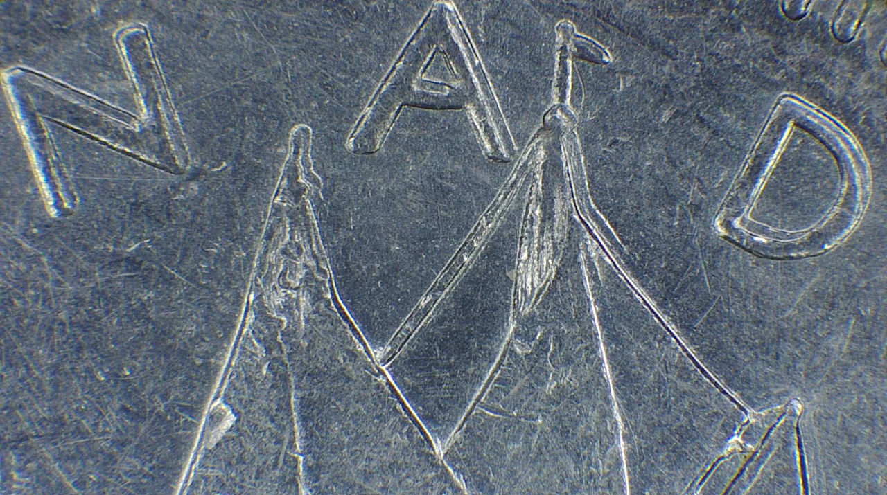 1991-Dime-With-Severe-Machine-Doubling/Slide-Doubling