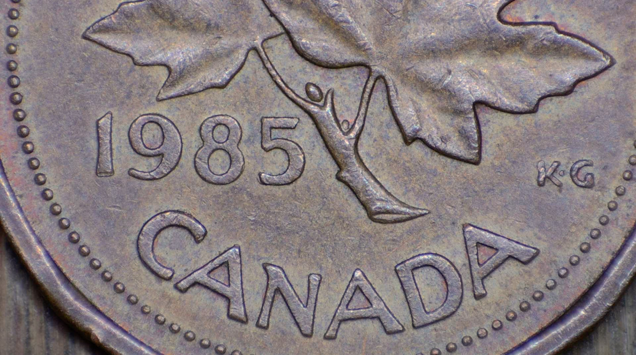 1985-1-Cent-Pointed-5-Variety