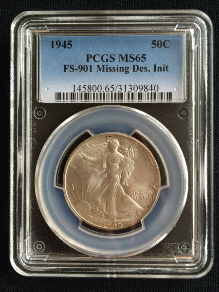 Rare-1945-Walking-Liberty..-PCGS-Population-Only-1
