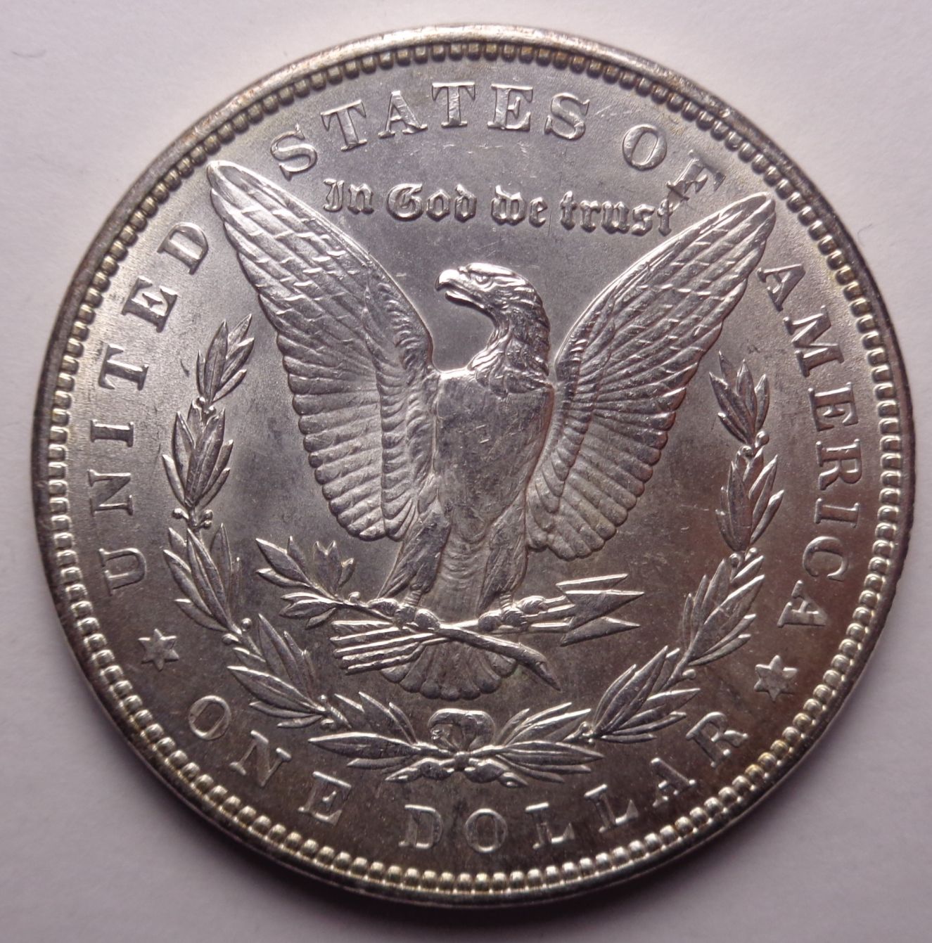 1890-Morgan-Dollar-Toning-On-Face
