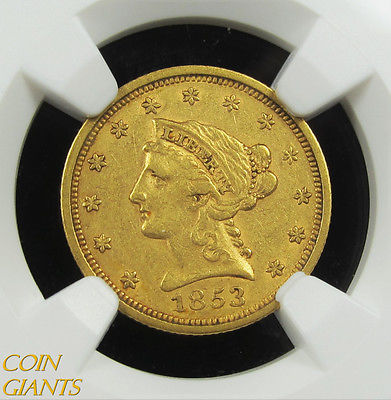1853-Liberty-Quarter-Eagle-$2.5-*-Grade-Added