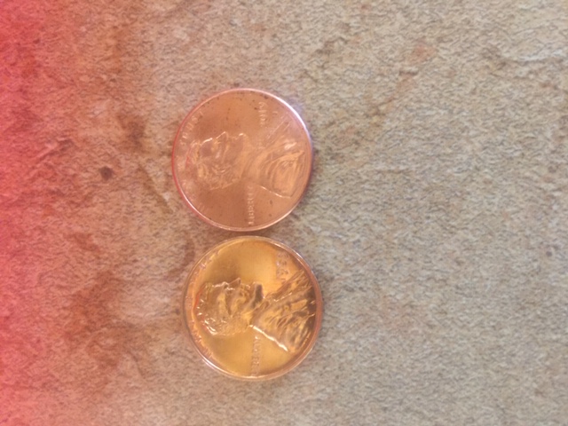 1963-Penny-With-No-Mint-Mark---Very-Shiny-And-Thick.