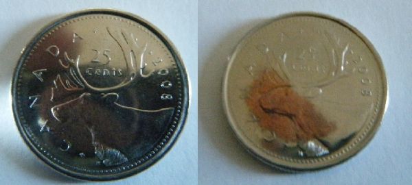 2004-P-Quarter,-Copper-Colour-Beneath-Outer-Layer