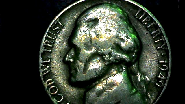 1949-D/S-Jefferson-Nickel-With-Die-Error