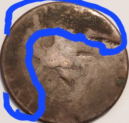 Napolean-Coin-With-United-States-On-Reverse-Id:-Likely-19th-Century-French-5-Centimes
