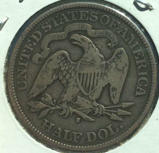 1877-S-Half-Dollar.--VG-Or-Fine?