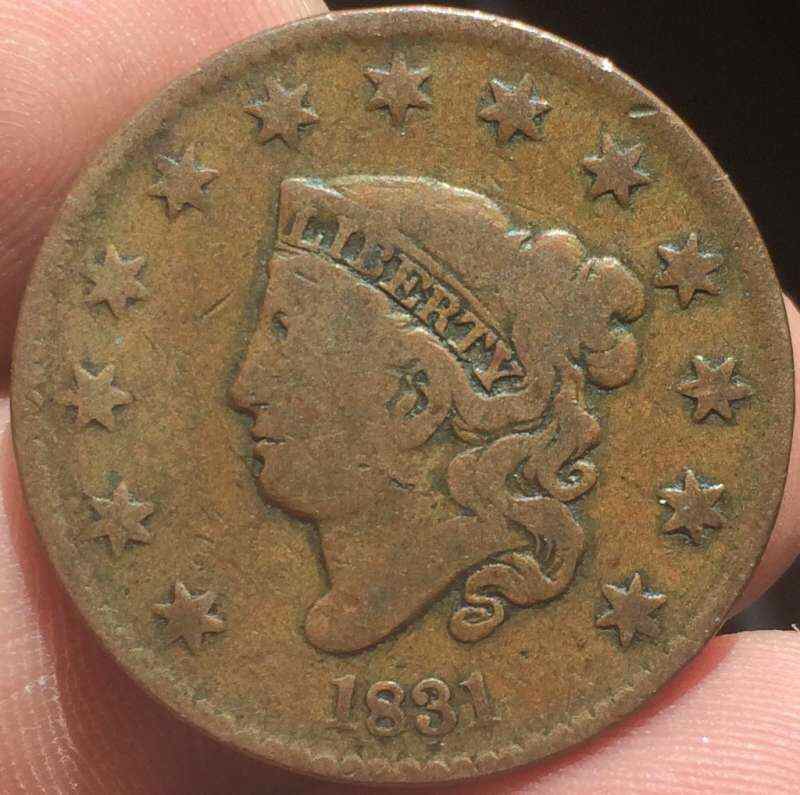 1830-&-1831-Large-Cents.--Medium-Letters-Or-Large-Letters?