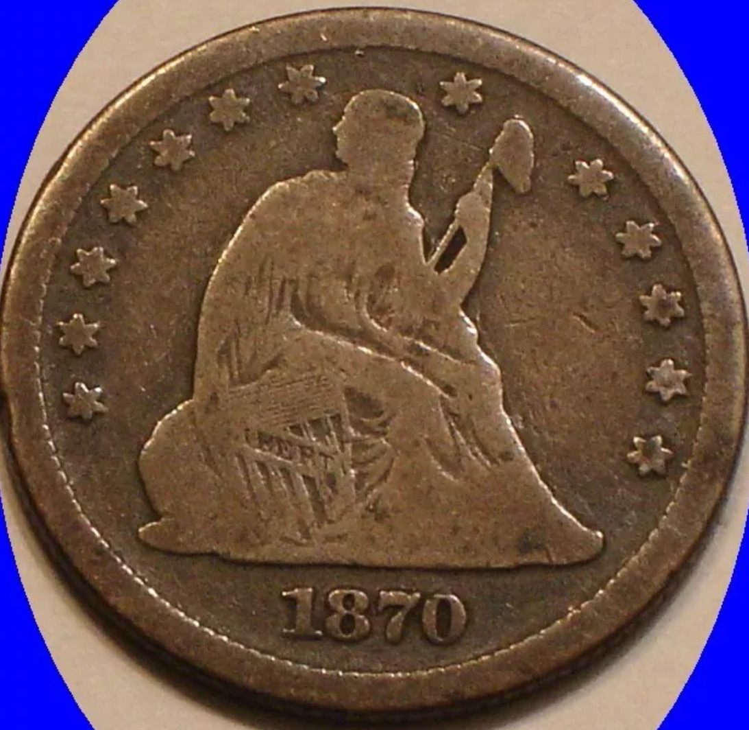 1870-P-Seated-Liberty-Quarter.--Grade-Opinions.