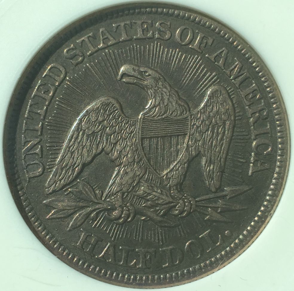 1853-Arrows-And-Rays-In-An-Old-ANACS-Holder.