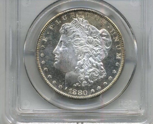 Gtg:-1880-S-Morgan-Dollar