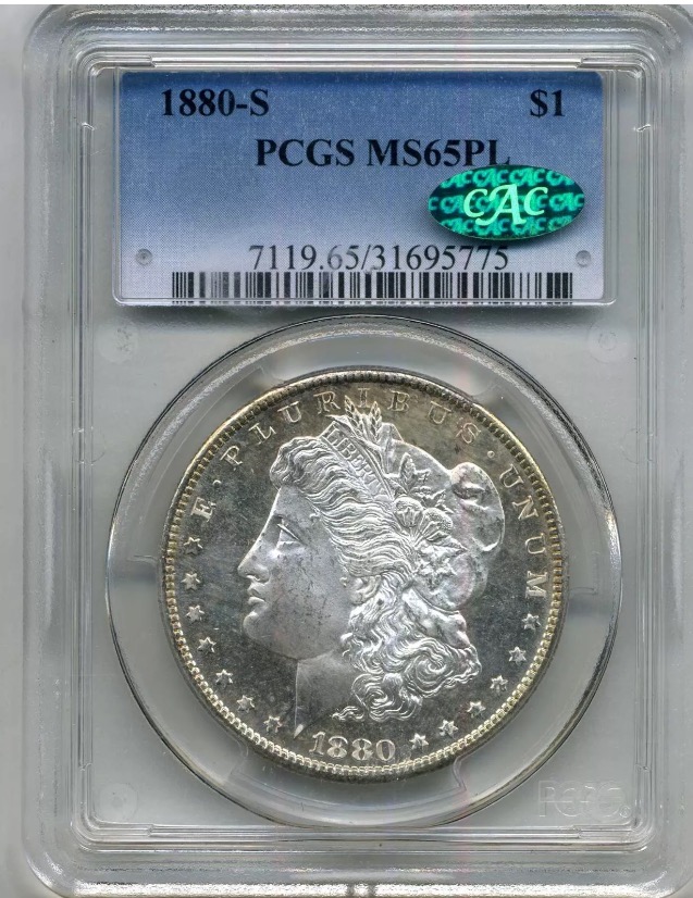 Gtg:-1880-S-Morgan-Dollar