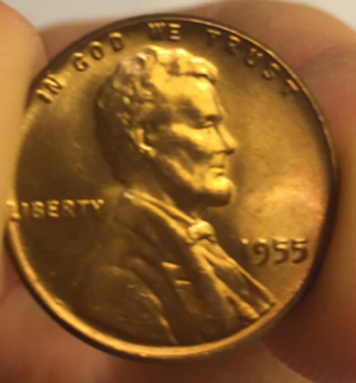 1955-Lincoln-Penny-For-Grading