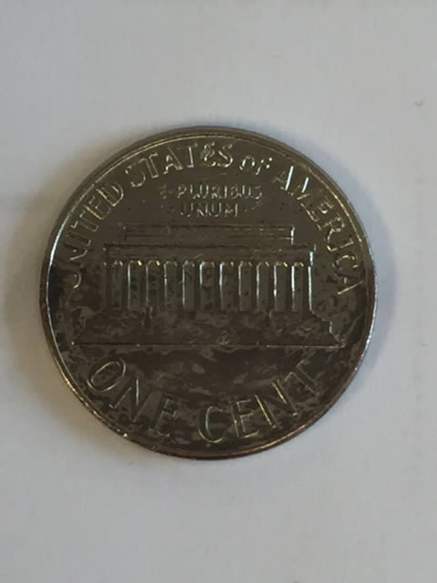 1963-D-Silver-Colored-Penny,-Stripped?