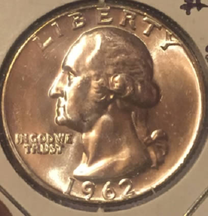1962-Washington-Quarter-For-Grading