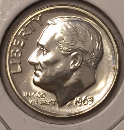 1963-Roosevelt-Dime-Proof