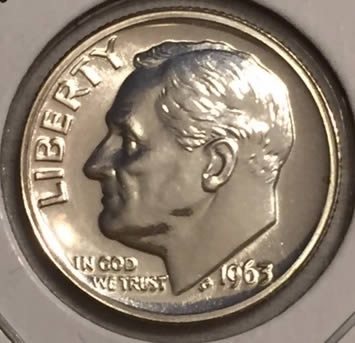 1963-Roosevelt-Dime-Proof