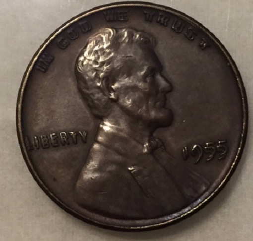 1955/55-DDO-Lincoln-Cent-Chocolate-Brown.-Original?-Altered?-Grade?