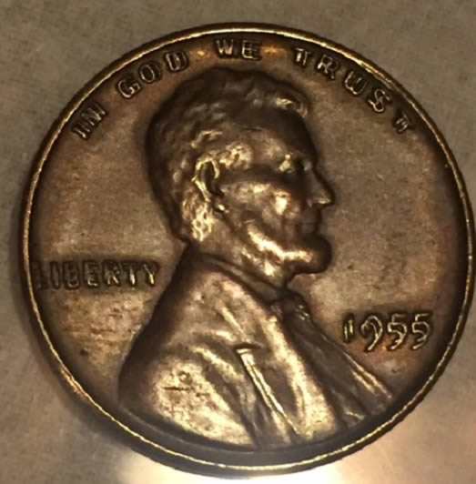 1955/55-DDO-Lincoln-Cent-Chocolate-Brown.-Original?-Altered?-Grade?