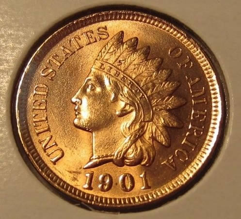 1901-Indian-Penny-For-Grading