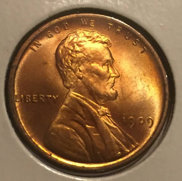 1909-VDB-Lincoln-Wheat-Cent-#2-Please-Grade!