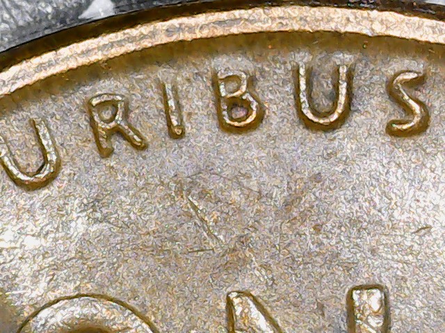 1954-S-Penny-Die-Break/-Date-Error