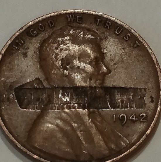 Lamination-Or-Struck-Through-Error?-1942-Cent