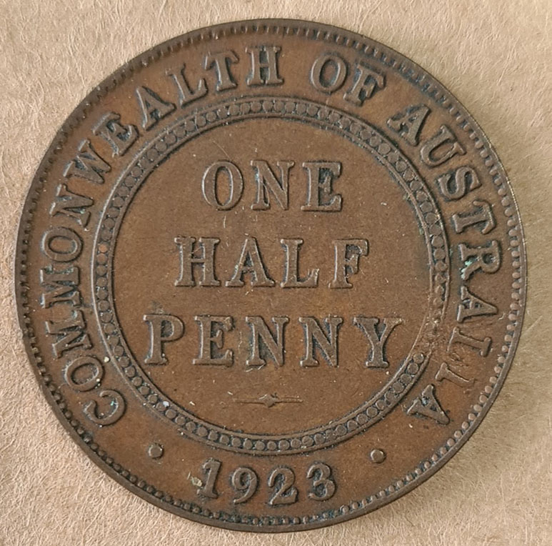 1923-Half-Penny-Grade---Thoughts?