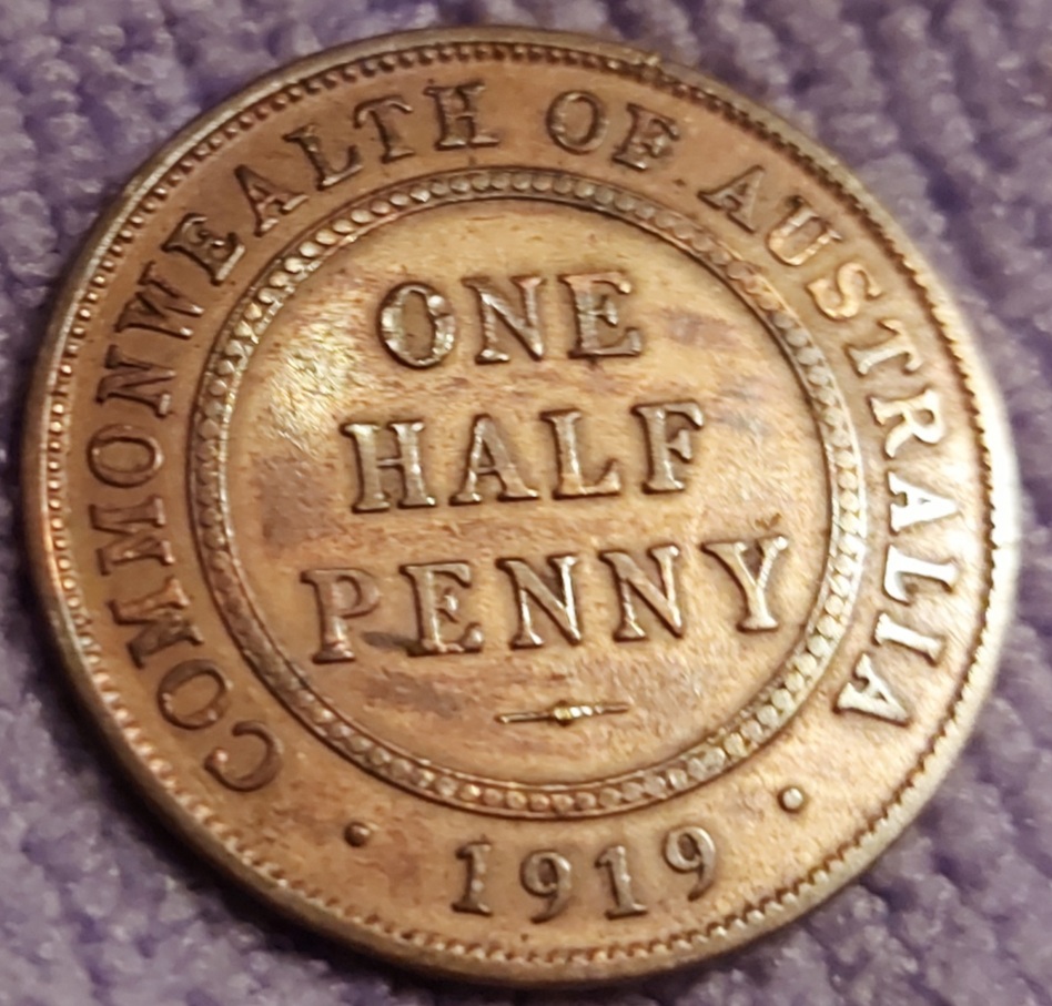 Australian-1919-Halfpenny