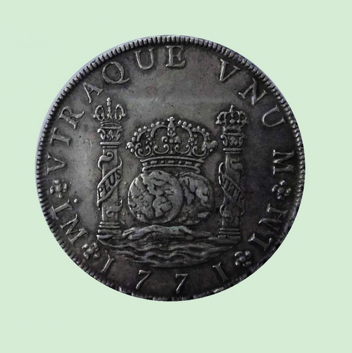 Peru-1771-8-Reales-Pillar-Dollar