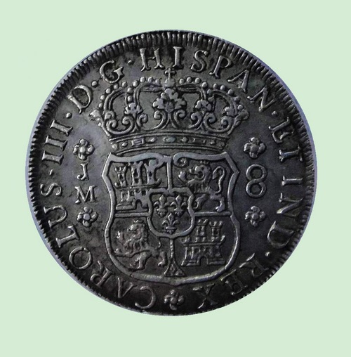 Peru-1771-8-Reales-Pillar-Dollar
