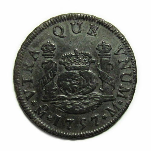 Mexico-1757-2-Reales-Pillar