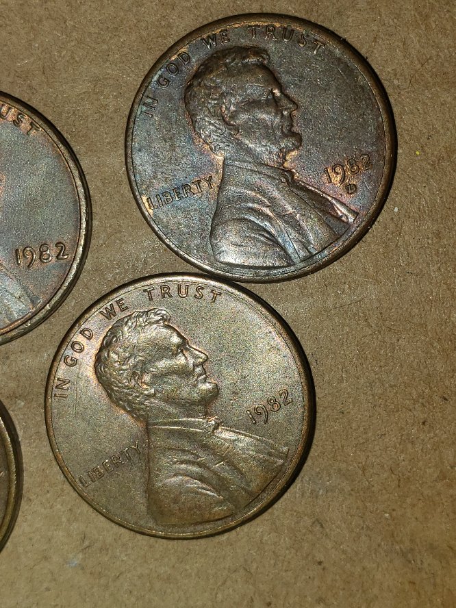 1982-D-&-P-Small-DateS-Lincoln-Memorial