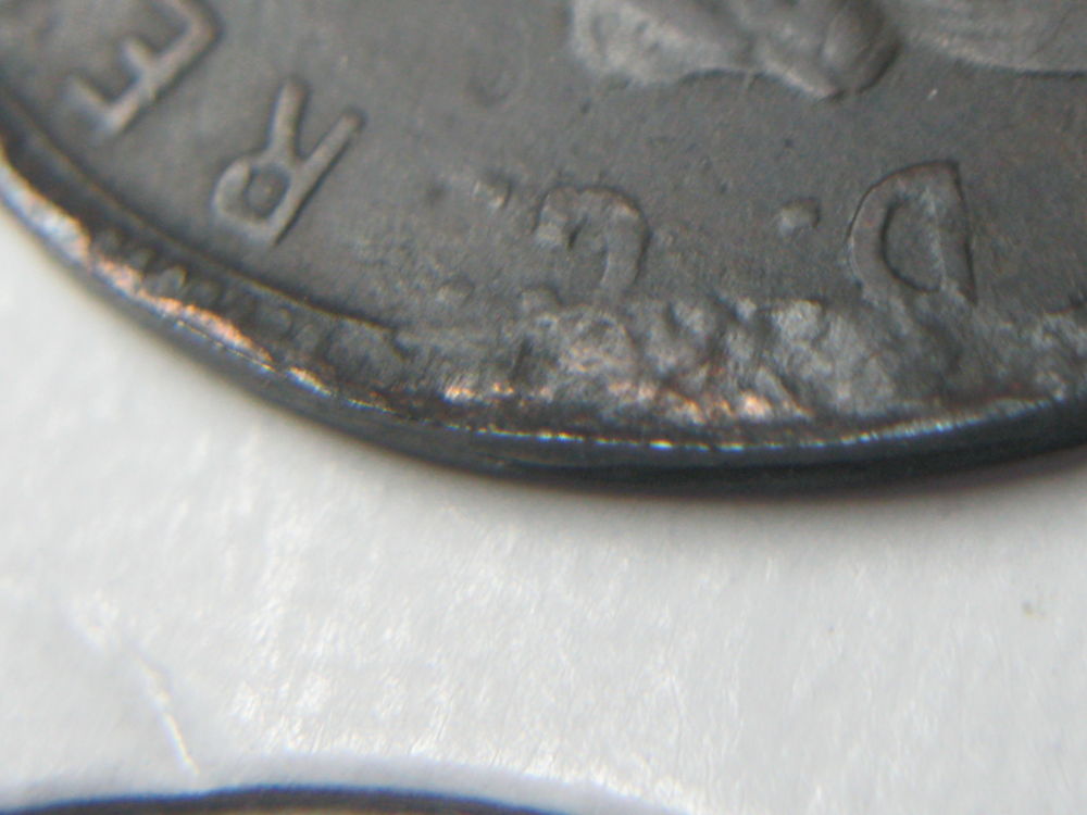 1880-NFLD-Penny--Faulty-Planchette,-Or....
