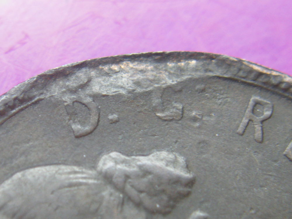 1880-NFLD-Penny--Faulty-Planchette,-Or....