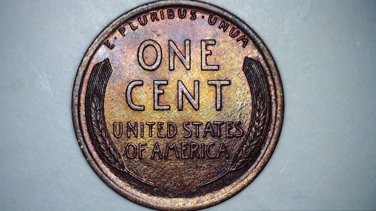 1916-Lincoln-Wheat-Cent-With-Toning,-Grade-Away!