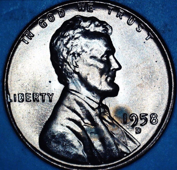 1958-D-Lincoln-Wheat-Cent,-Coin-1,-For-Grading