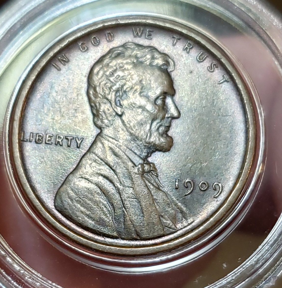 1909-P-Lincoln-Cent,-Beautifully-Struck