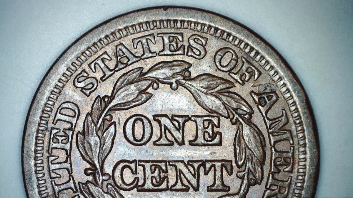 1848-Braided-Hair-Large-Cent,-Grade
