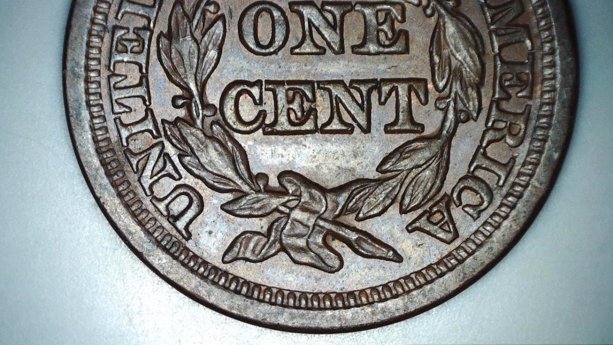 1848-Braided-Hair-Large-Cent,-Grade