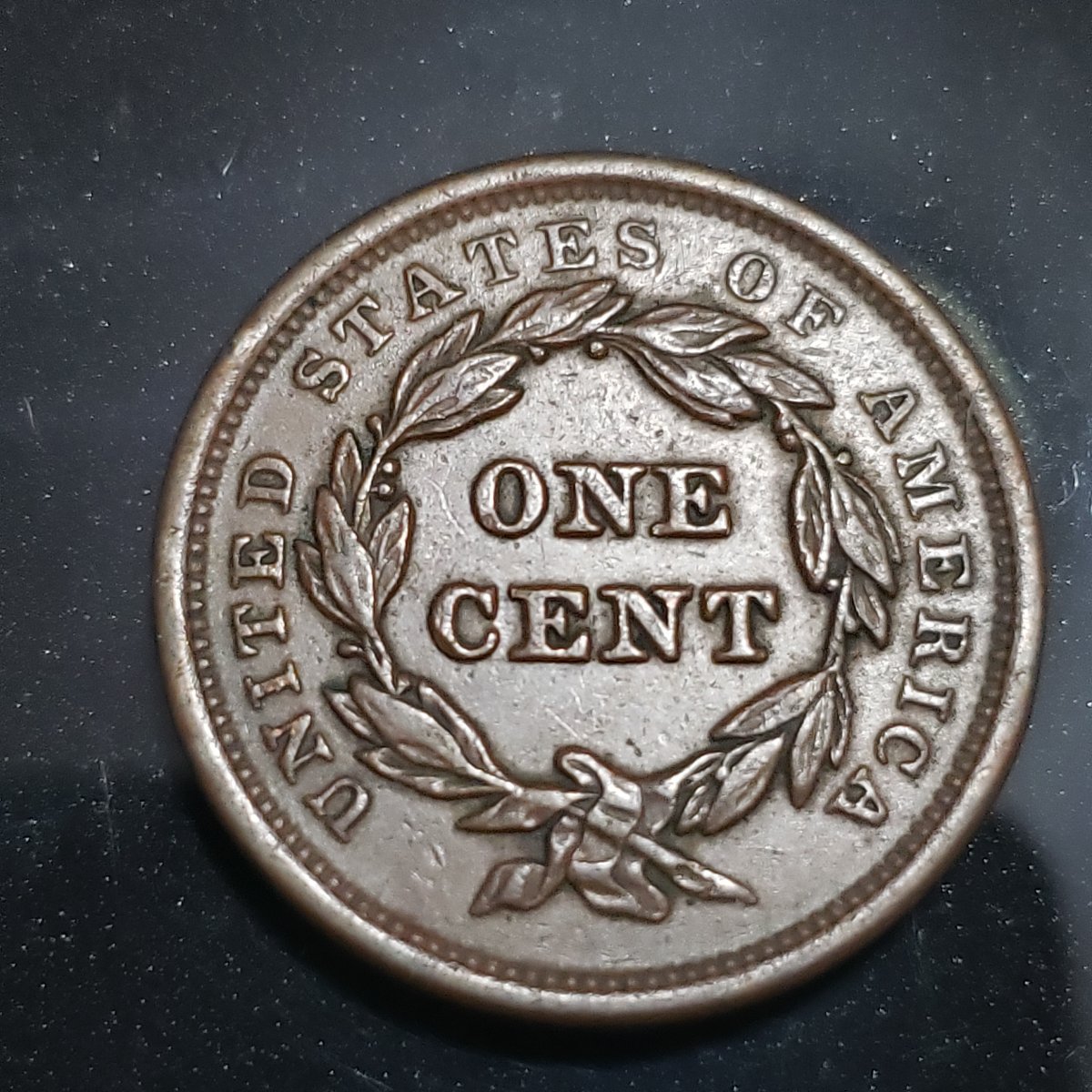 1842-Braided-Hair-Large-Cent,-Grade?