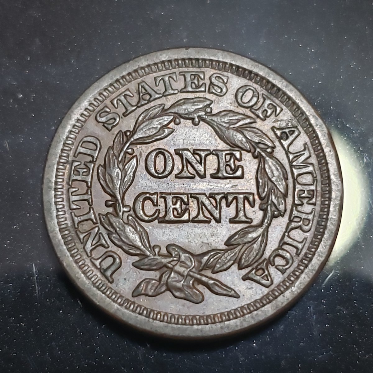 1848-Braided-Hair-Large-Cent,-Grade