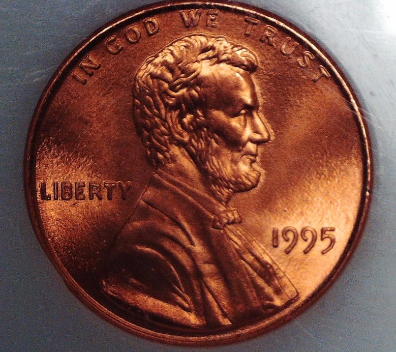 1995-Lincoln-Memorial-Cent,-Doubled-Die-Obverse,-Green-PCI-Slab