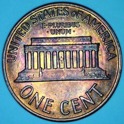 1960-Lincoln-Memorial,-RPM-FS-502-For-Grade