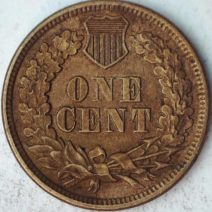 1863-Indian-Head-Cent,-For-Grade!