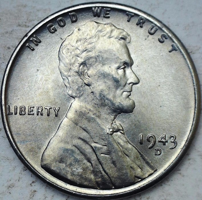 1943-D-Lincoln-Wheat-Cent,-With-Interesting-Die-Polishing...