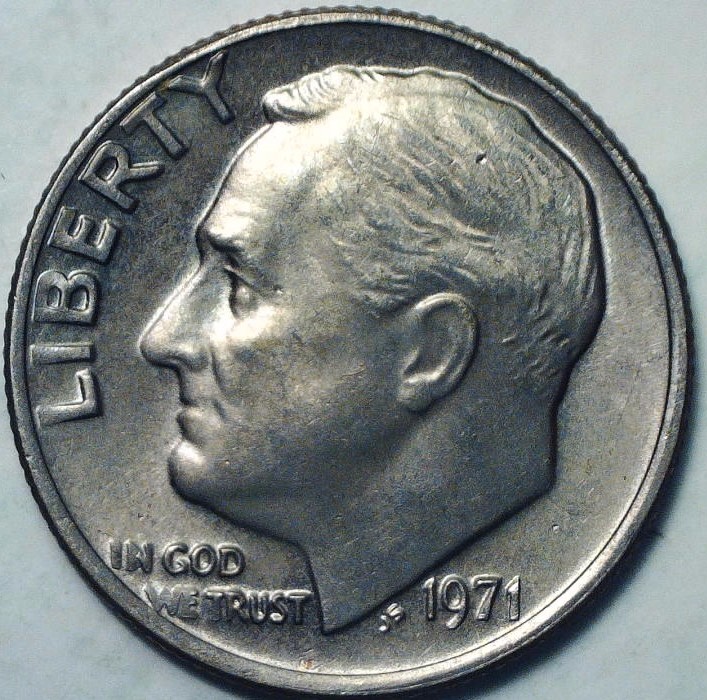 1971-Roosevelt-Dime,-Grade?