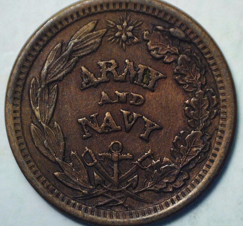 Army-And-Navy,-Civil-War-Token